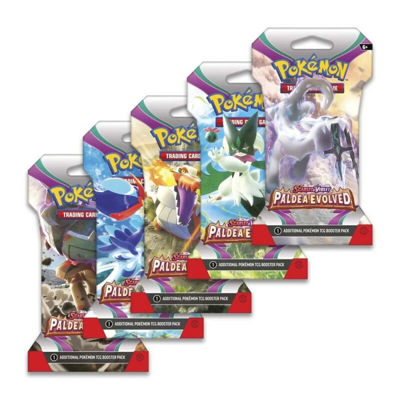 PKM Paldea Evolved Sleeved Booster Pack