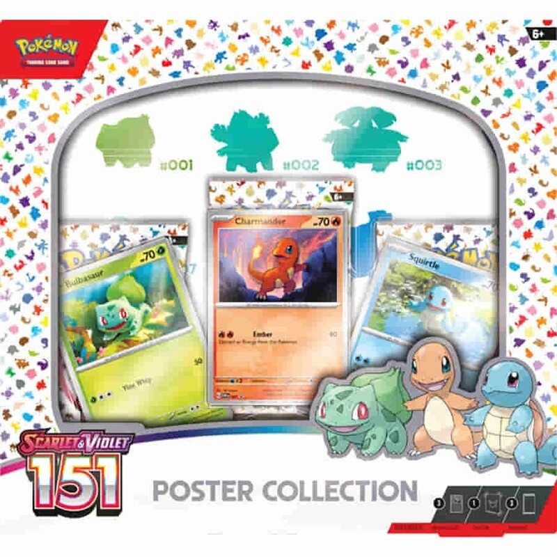 PKM - Scarlet/Violet 151 Poster Collection
