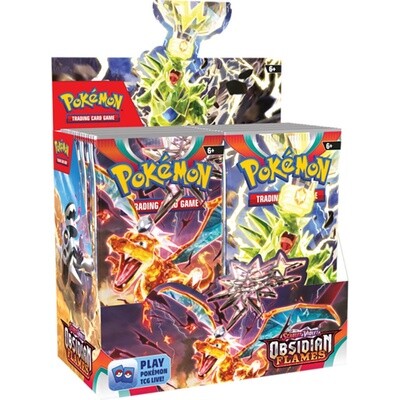 PKM Obsidian Flames Booster Box