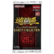 YGO 25th Anniversary Rarity Collection Booster Pack
