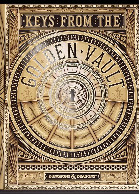 D&amp;D Book: Keys from the Golden Vault Alt Cover