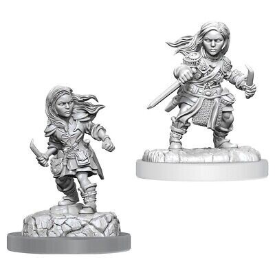 D&D Figure: Halfling Rogue Female