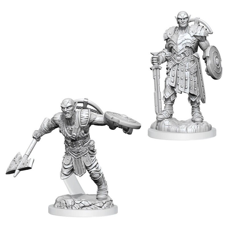 D&amp;D Figure: Earth Genasi Fighter
