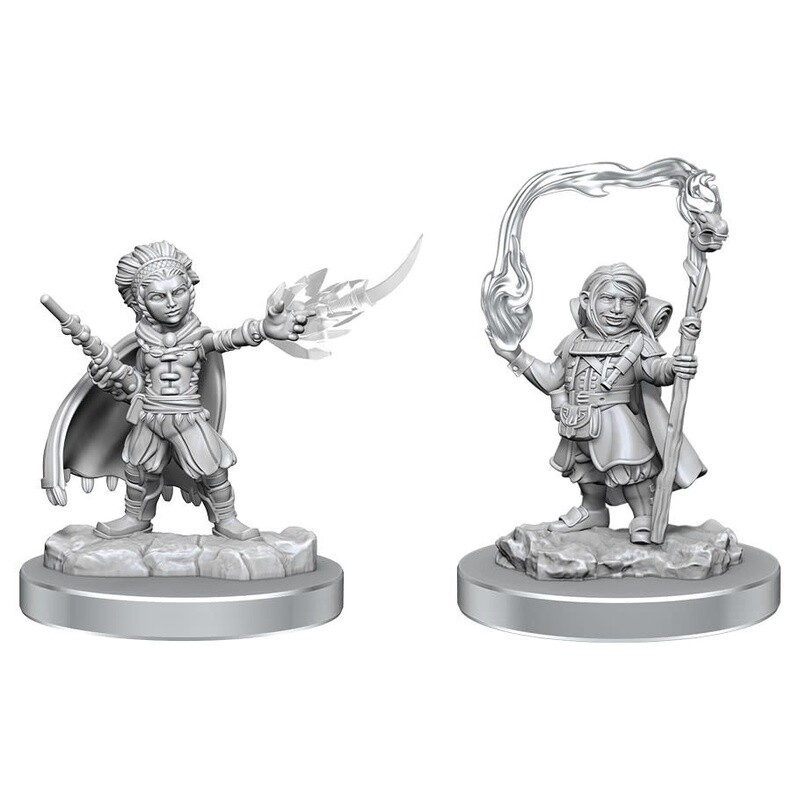 D&amp;D Figure: Halfling Wizard