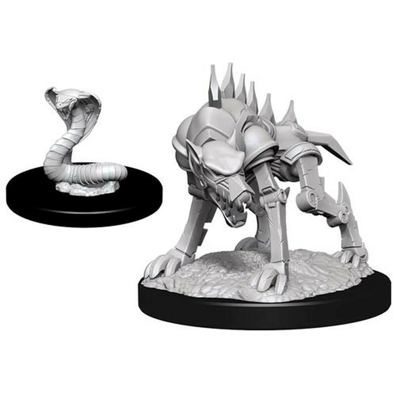 D&amp;D Figure: Iron Cobra &amp; Iron Defender