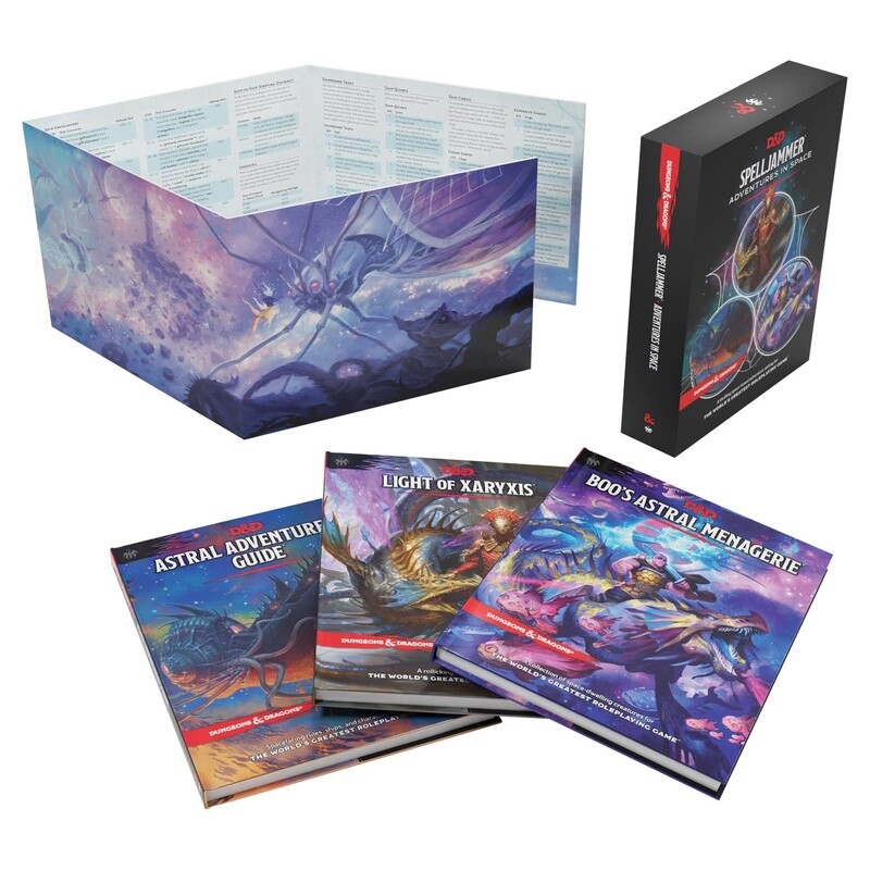 D&amp;D Books: Spelljammer Adventures in Space Collection