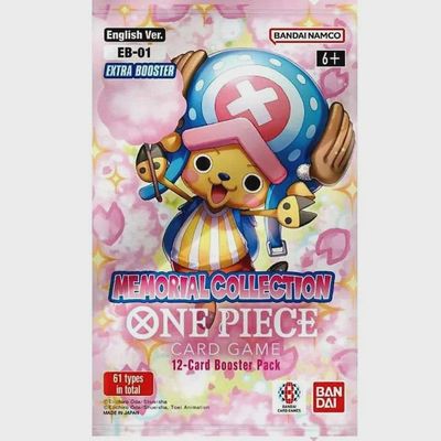 One Piece TCG: Extra Booster Memorial Collection Booster Pack