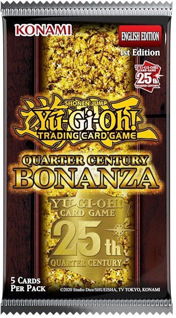 YGO Quarter Century Bonanza Booster Pack