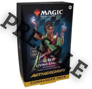 PRESALE Aetherdrift Commander Deck, Version: Living Energy GUR