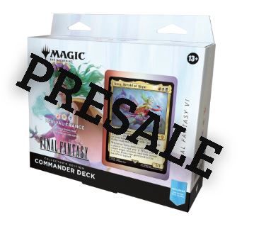 MTG PRESALE Final Fantasy Collector Commander Deck, Box Type: Revival Trance (RWB)