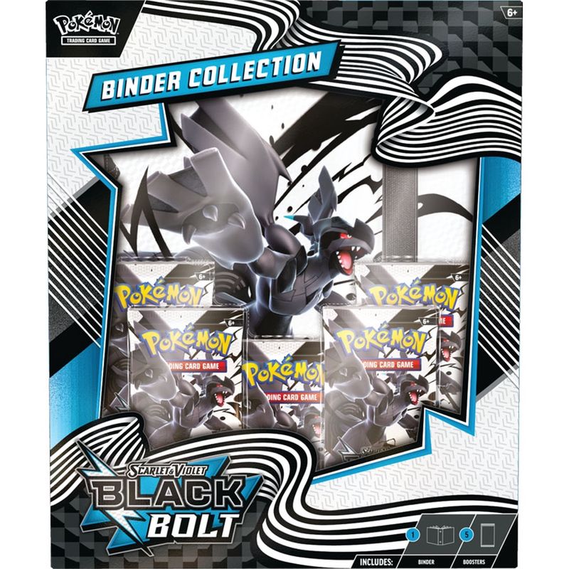 PRESALE Pokemon Black Bolt Binder Collection