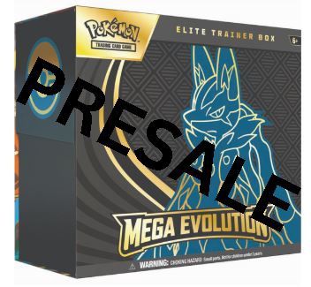 PRESALE PKM Mega Evolutions Elite Trainer Box