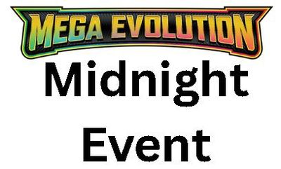 PKM Mega Evolution Midnight Prerelease 9/12