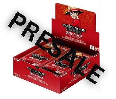 PRESALE OP13 Carrying On His Will Box