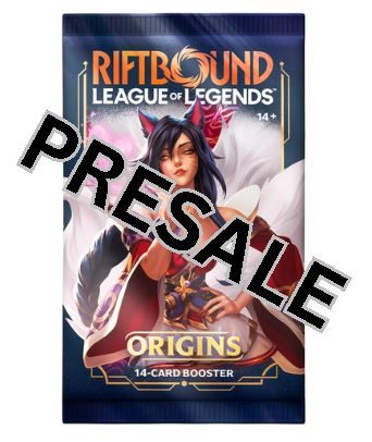 PRESALE Riftbound Origins Booster Pack