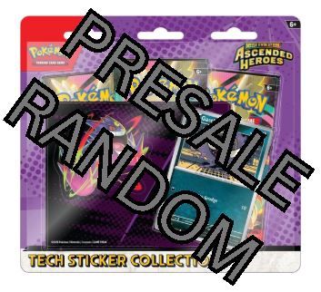 PKM PRESALE Ascended Heroes Tech Sticker Collection (RANDOM)