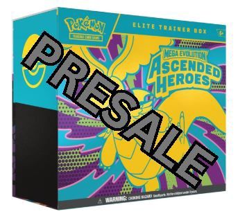 PKM PRESALE Ascended Heroes Elite Trainer Box 2/6 NOON