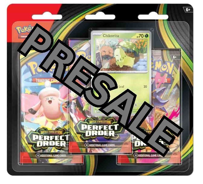 PRESALE PKM Perfect Order Three-Booster Blister