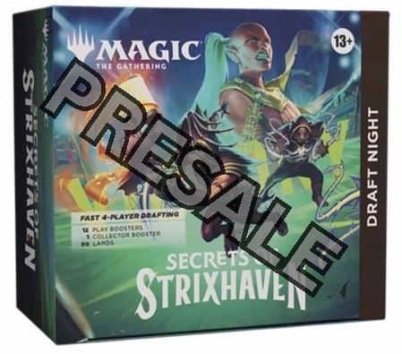 MTG PRESALE Secrets of Strixhaven Draft Night