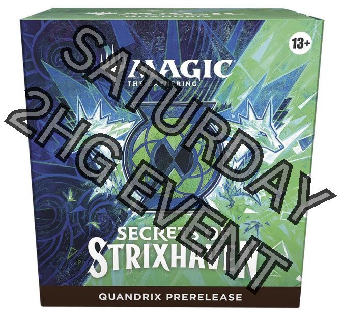 SoS Saturday 2HG Prerelease Event South Burlington, Color: Quandrix (GU)