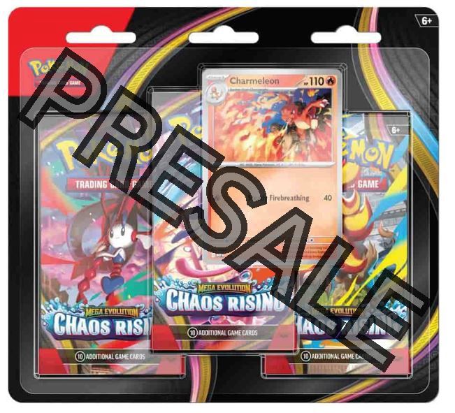 PRESALE Chaos Rising 3-Booster Blister