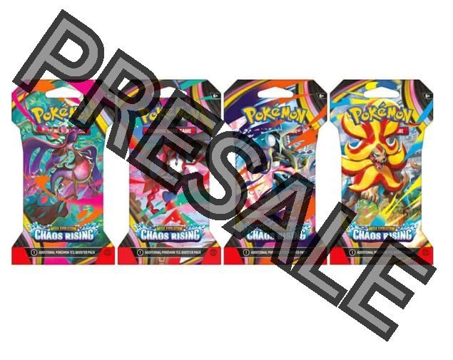 PRESALE Chaos Rising Booster Pack