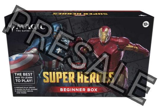 PRESALE MTG Marvel Super Heroes Beginner Box