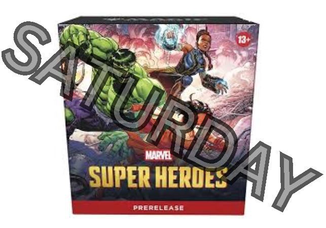 MTG Marvel Super Heroes Saturday Prerelease Event