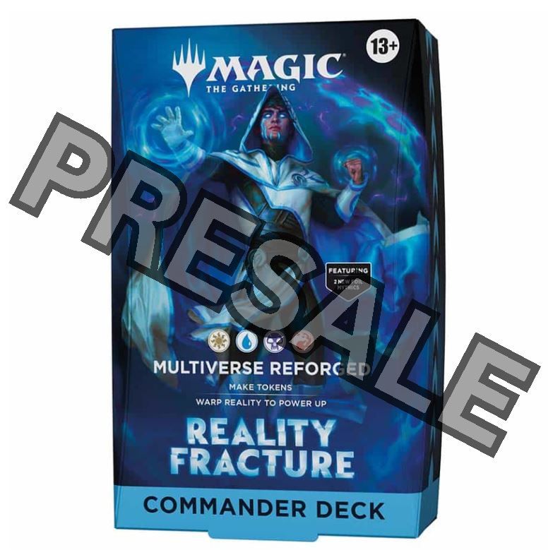 PRESALE MTG Reality Fracture Commander Deck - Multiverse Reforged