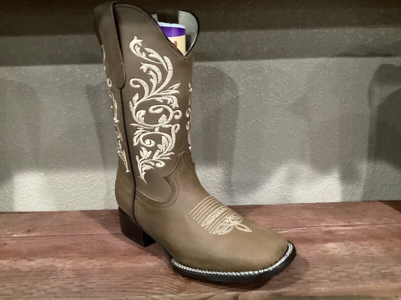 WOMEN'S POTRILLO 414 BORDADO BULLDOG BOOTS