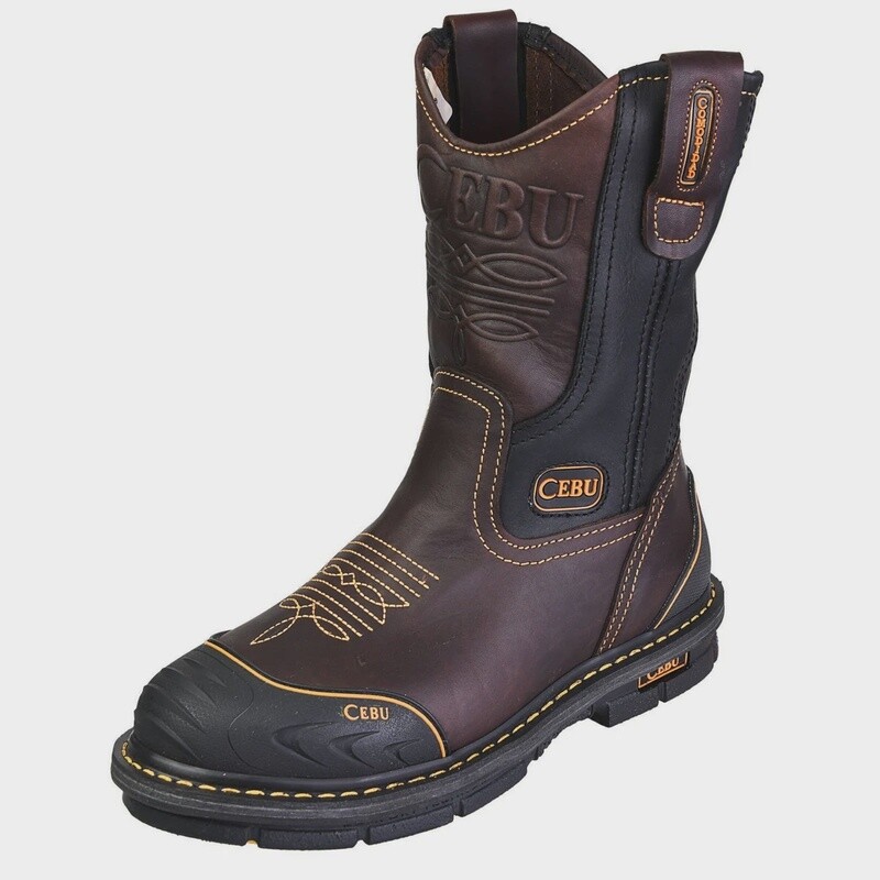 MEN'S FARMER SOFT TOE 10" PULL ON WORK BOOTS