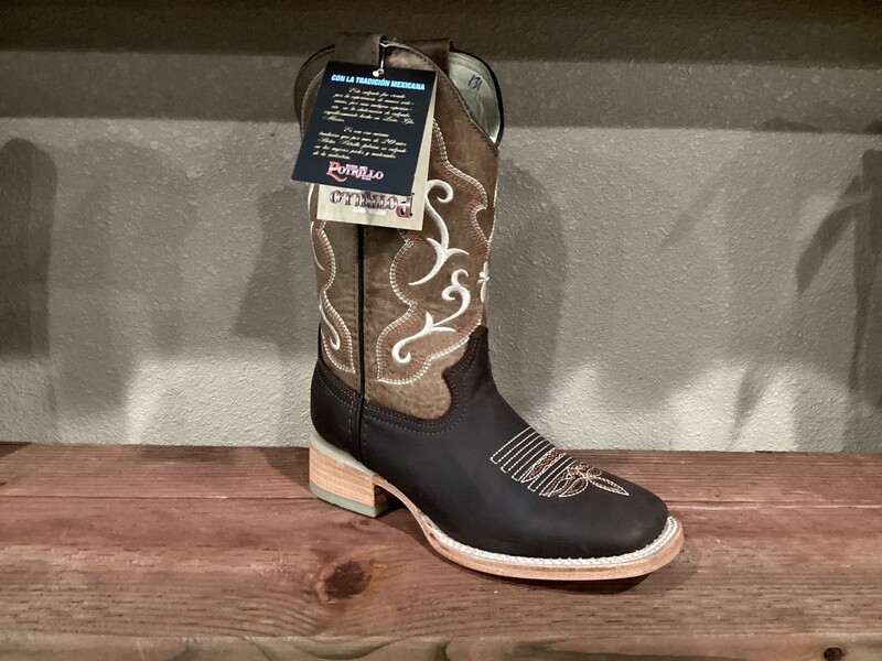 WOMEN'S POTRILLO 424 BORDADO BULLDOG BOOTS