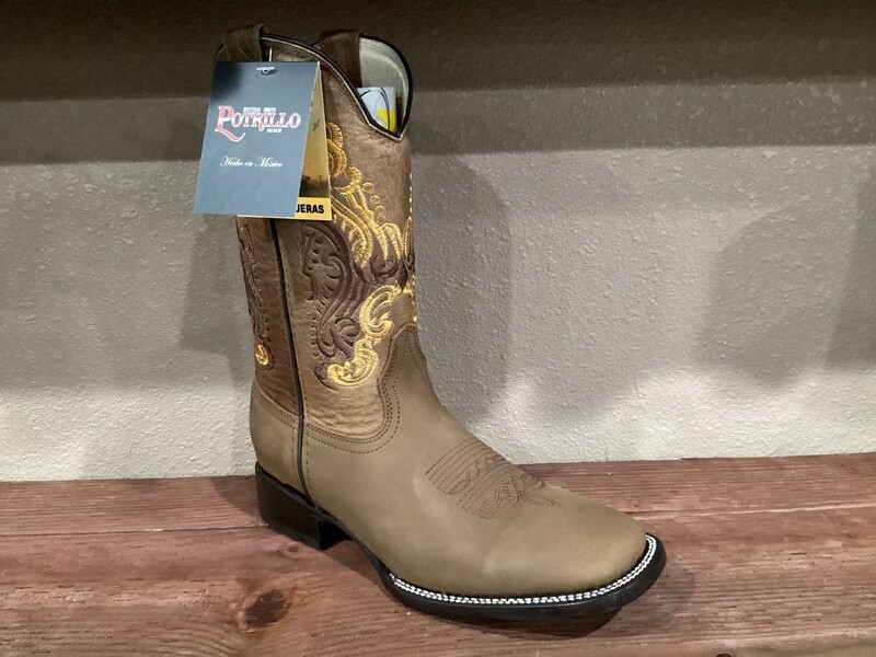 WOMEN'S POTRILLO 412 BORDADO BULLDOG BOOTS