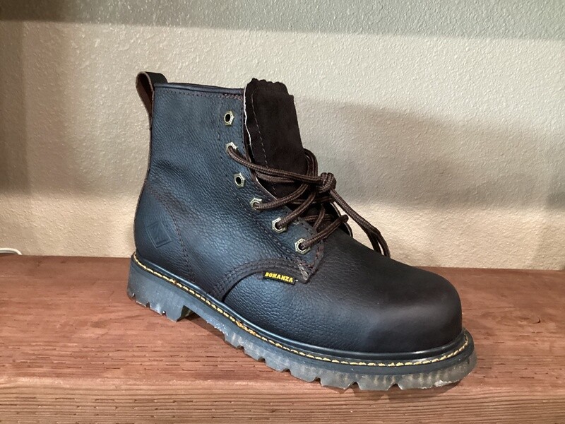 MEN’S BONANZA BA616 PLAIN TOE BOOT 6”