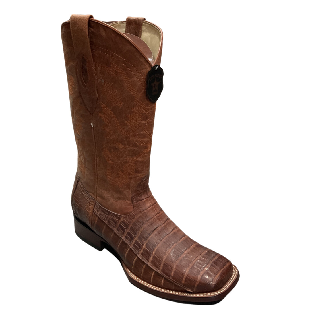 MEN’S LOS ALTOS 1822G8203-EE RODEO TOE CAIMAN BELLY