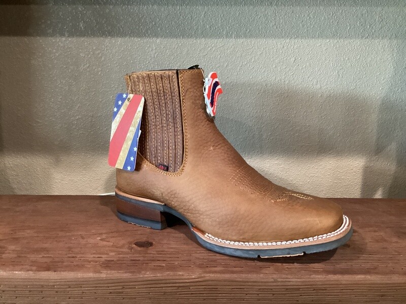 MEN'S BESSERO 6207 RODEO RHINO MIEL SUELA HULE