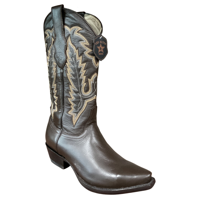 WOMEN’S  LOS ALTOS BOOTS 1348307-M SQUARE TOE DEER PRINT