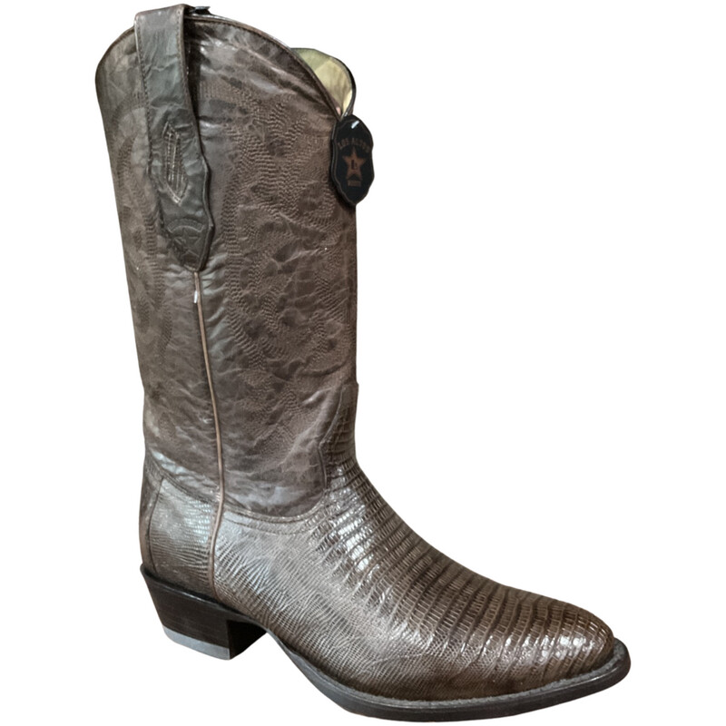 MEN’S LOS ALTOS BOOTS 1650707-D ROUND TOE LIZARD