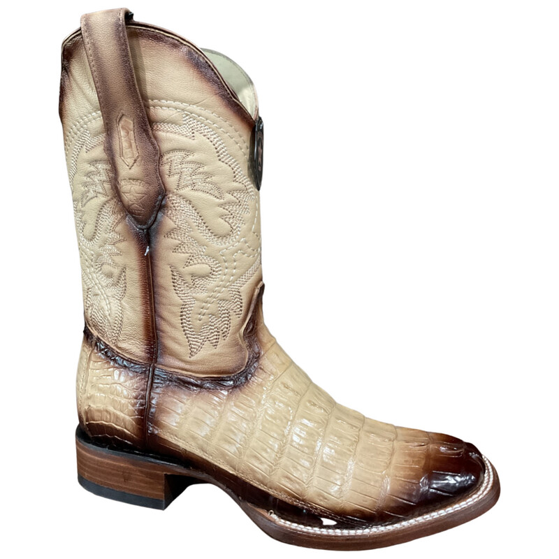 MEN’S LOS ALTOS BOOTS 8220115 WIDE SQUARE TOE CAIMAN