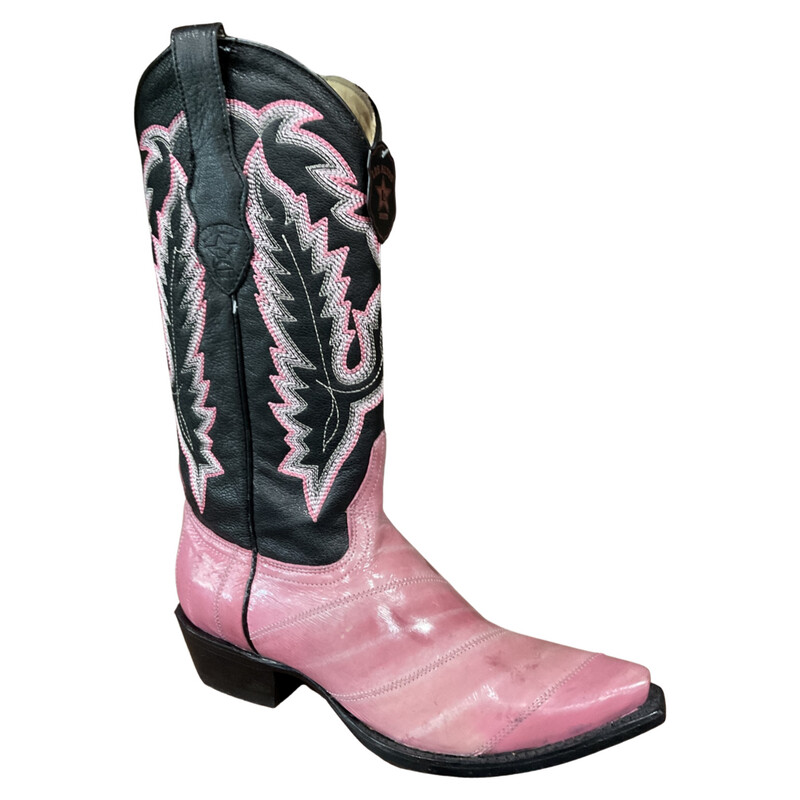 WOMEN’S LOS ALTOS BOOTS 134N0825-M SQUARE TOE EEL