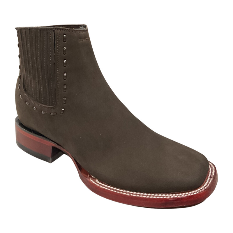 WOMEN'S LOS ALTOS BOOTS LOW SHAFT WIDE SQUARE TOE NOBUCK 32B6359-M”