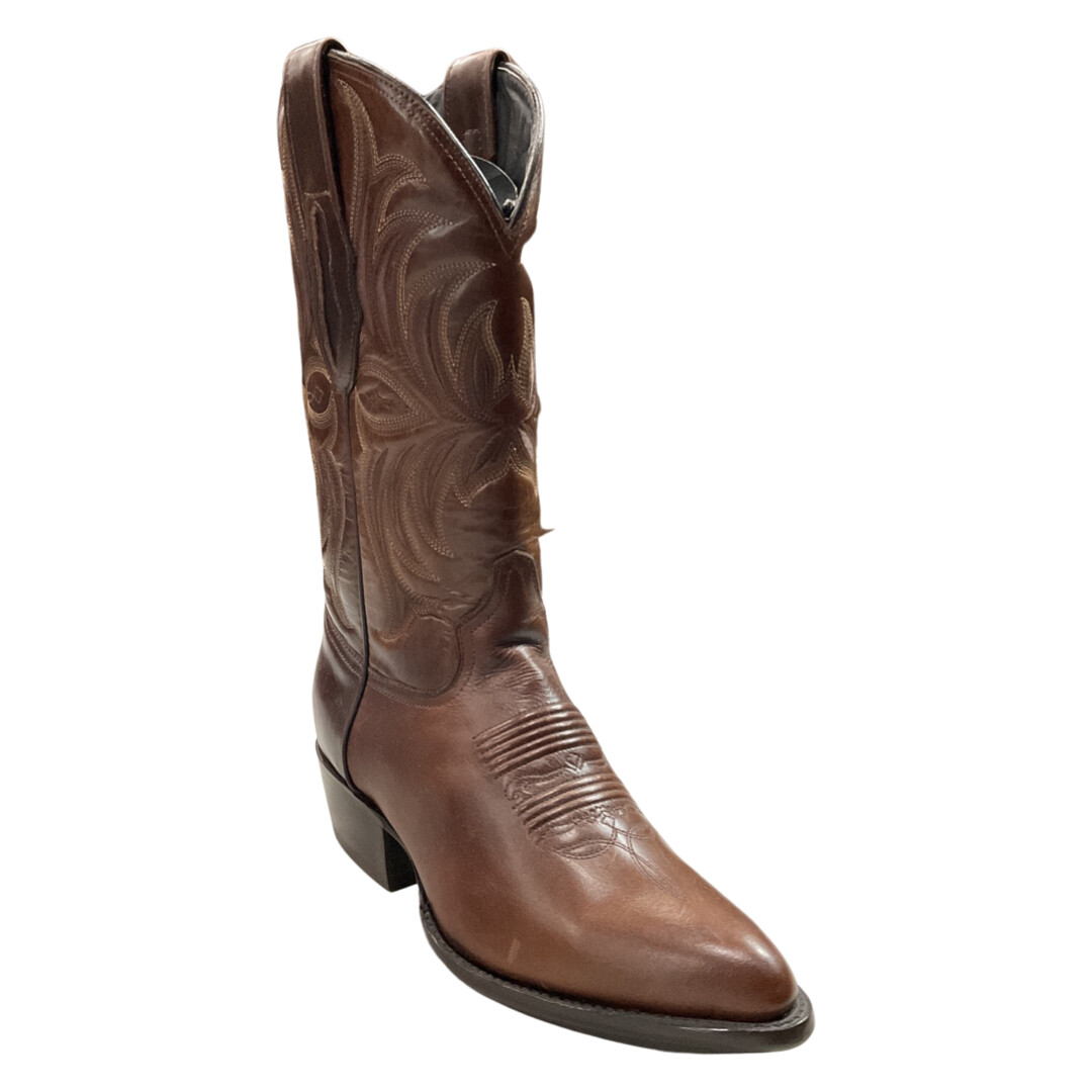 MEN’S DENVER 845 CAIRO BROWN RUBBER SOLE FRENCH TOE EE WIDTH, Colour: BROWN, Size: 6