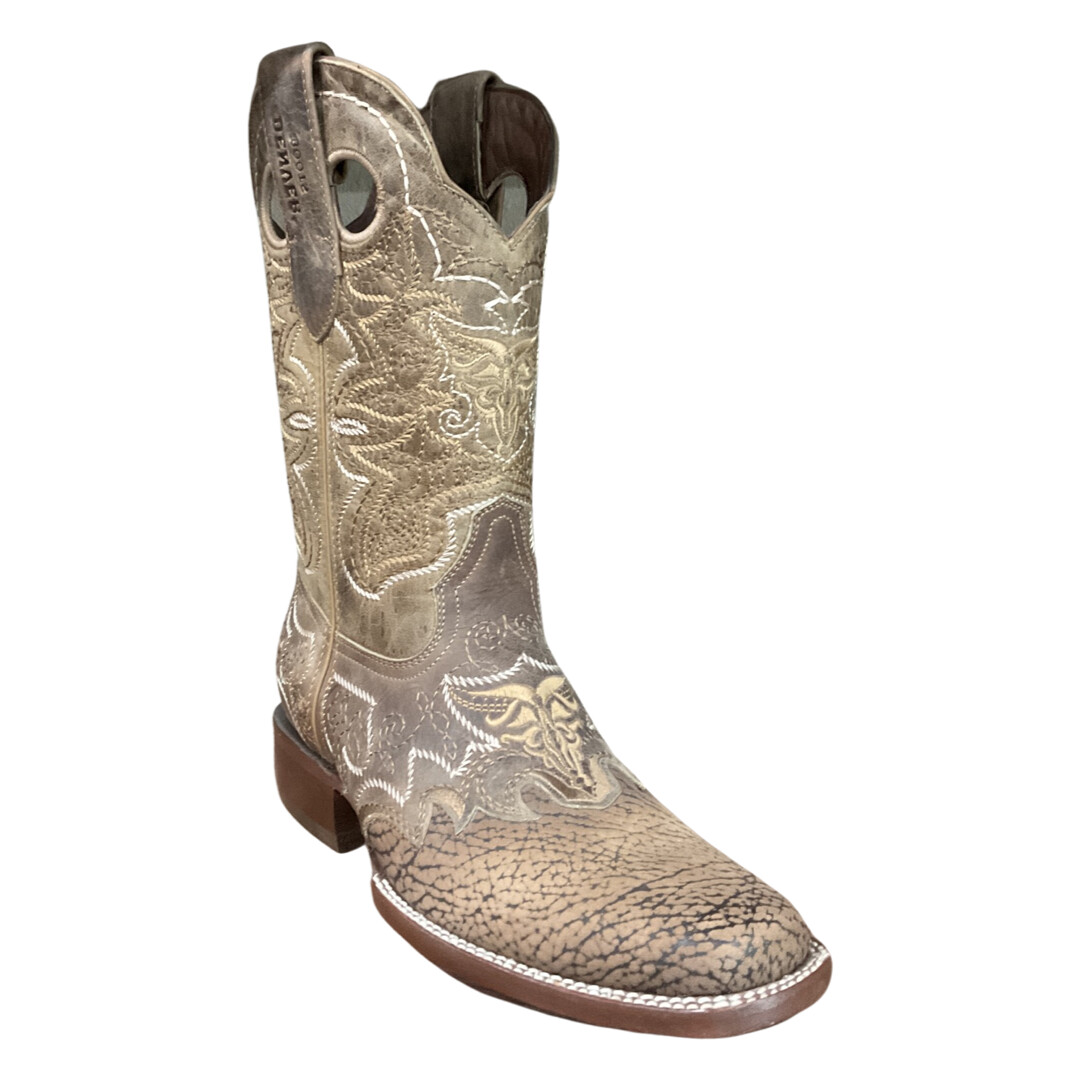 MEN’S DENVER 845 CRAZY FRENCH TOE EE WIDTH, Colour: TAN/TAN, Size: 6