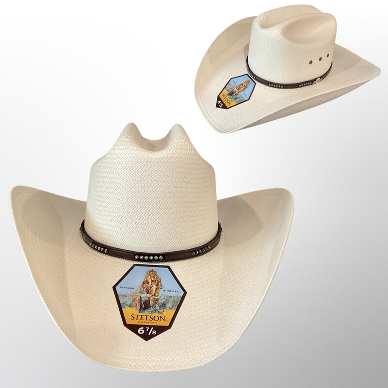 LLANO 10X STETSON STRAW HAT SSLLNO-3042