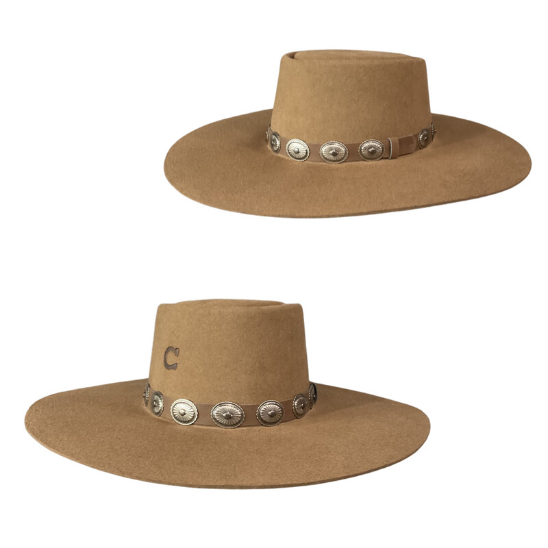CHARLIE 1 HORSE HIGH DESERT WOOL HAT