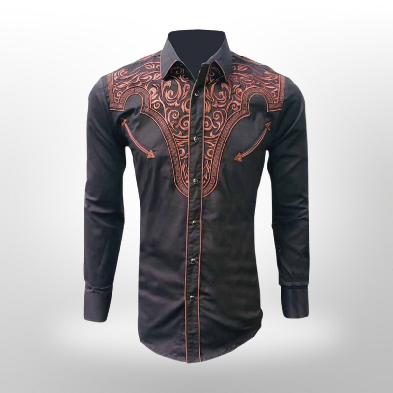 MEN’S MONTERO LONG SLEEVE WESTERN SHIRTS VA3531