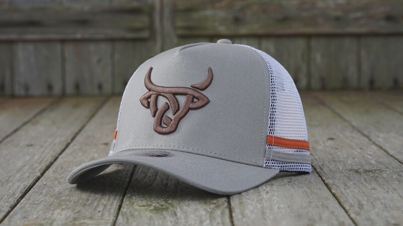 STRAPPED LATTE SNAPBACK LOST CALF