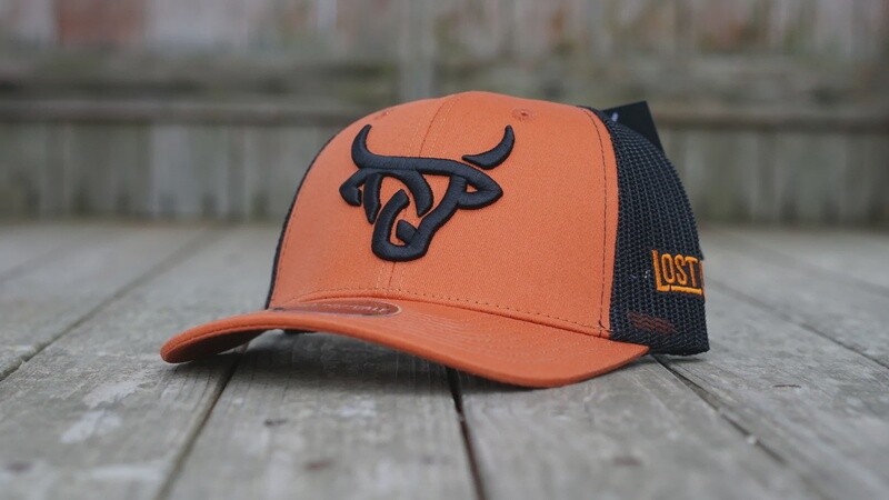 CARAMEL BLACK SNAPBACK LOST CALF