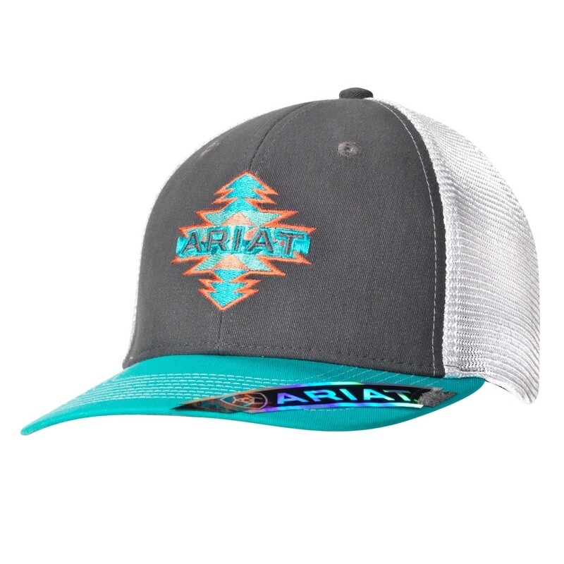 ARIAT LADIES SB AZTEC LOGO GY