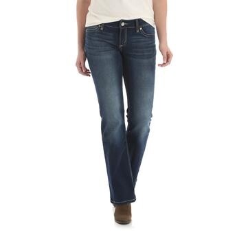 09MWZHT - Wrangler® Retro® Mae Jean - Mid-Rise - Dark Blue